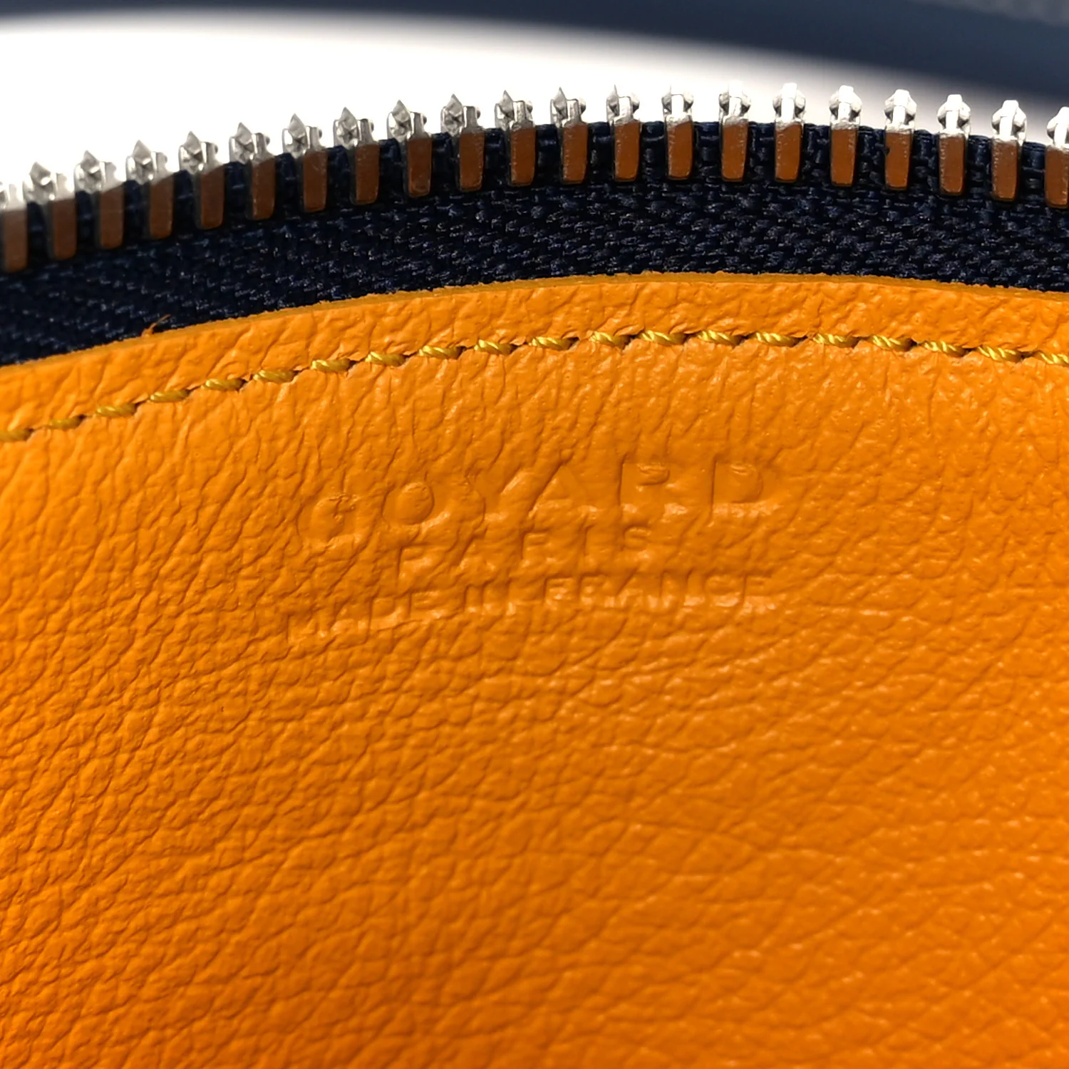 Goyardine Bonbonniere Bag Navy - Image 6