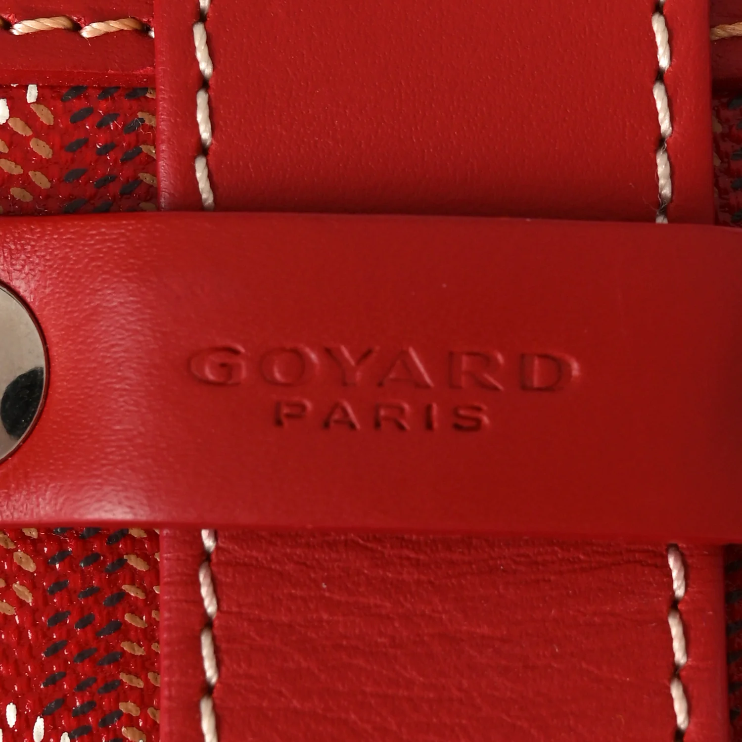 Goyardine Bourget PM Red - Image 4