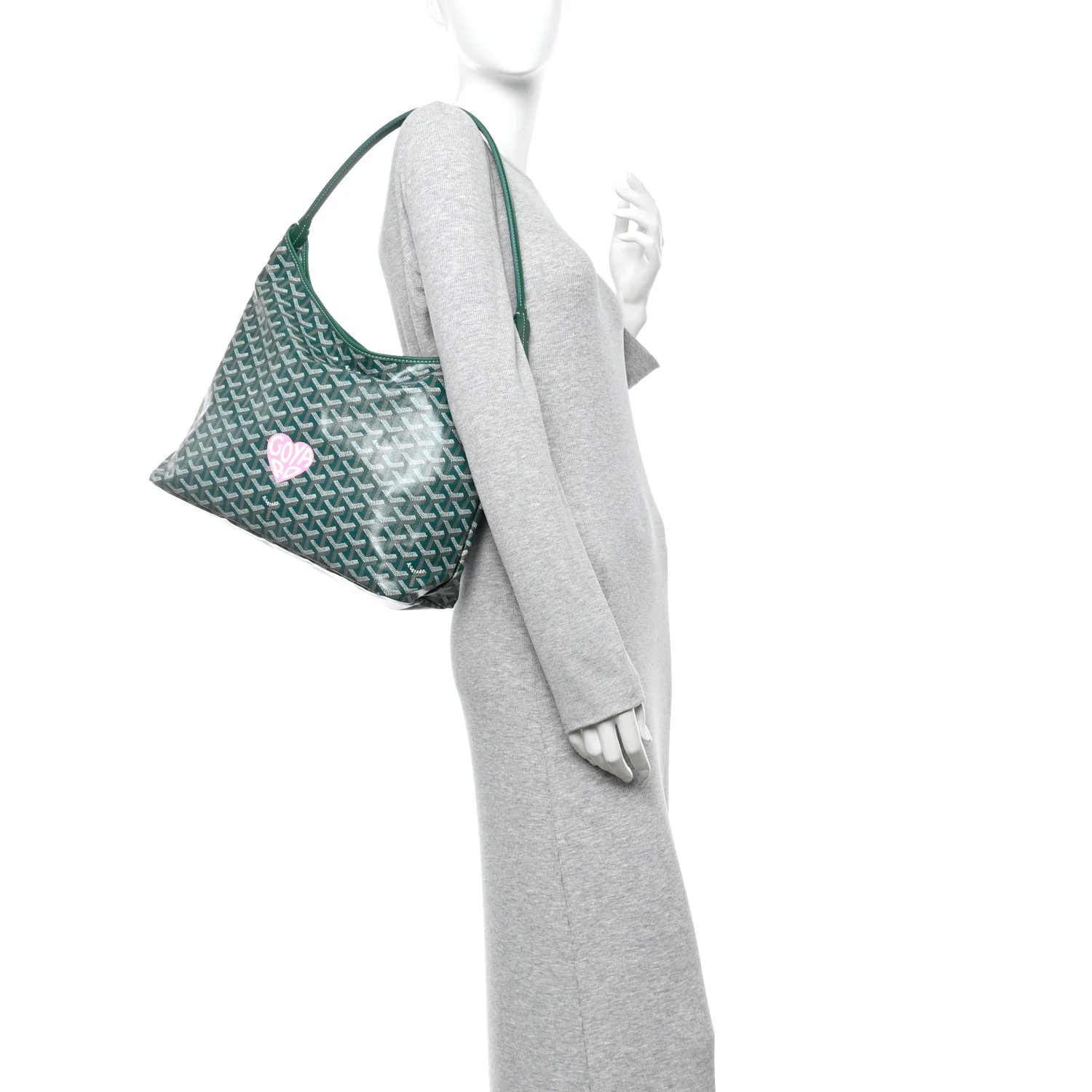 Goyardine Coeur Boheme Hobo Green - Image 2