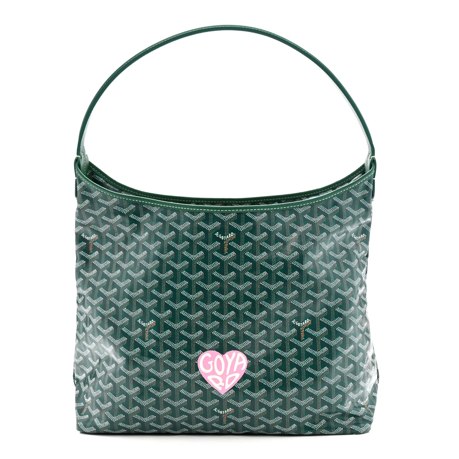 Goyardine Coeur Boheme Hobo Green - Image 3
