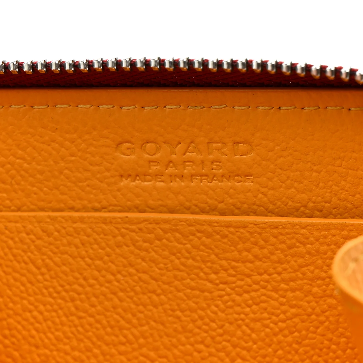 Goyardine Compact Wallet Red - Image 6