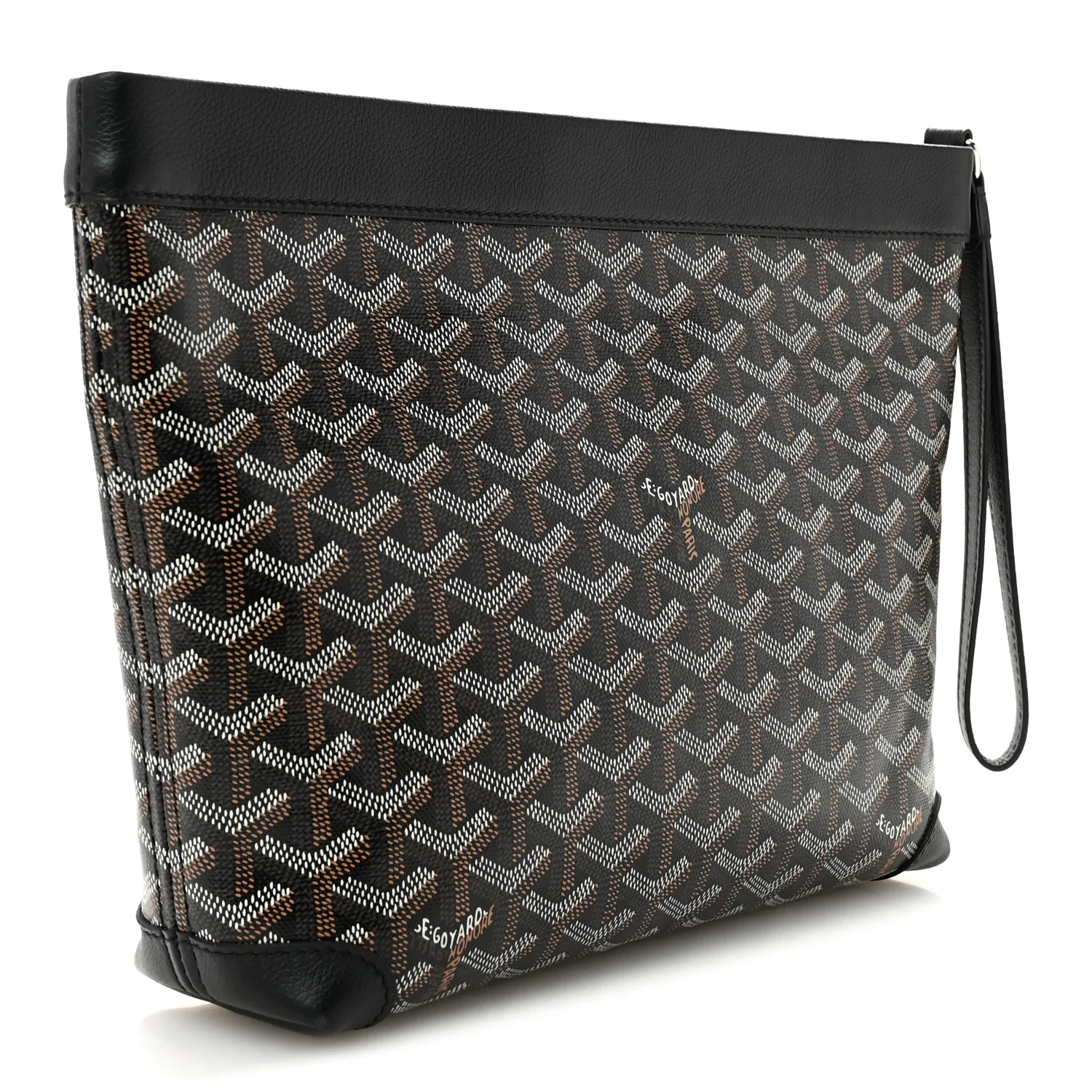 Goyardine Conti Pouch Black - Image 3