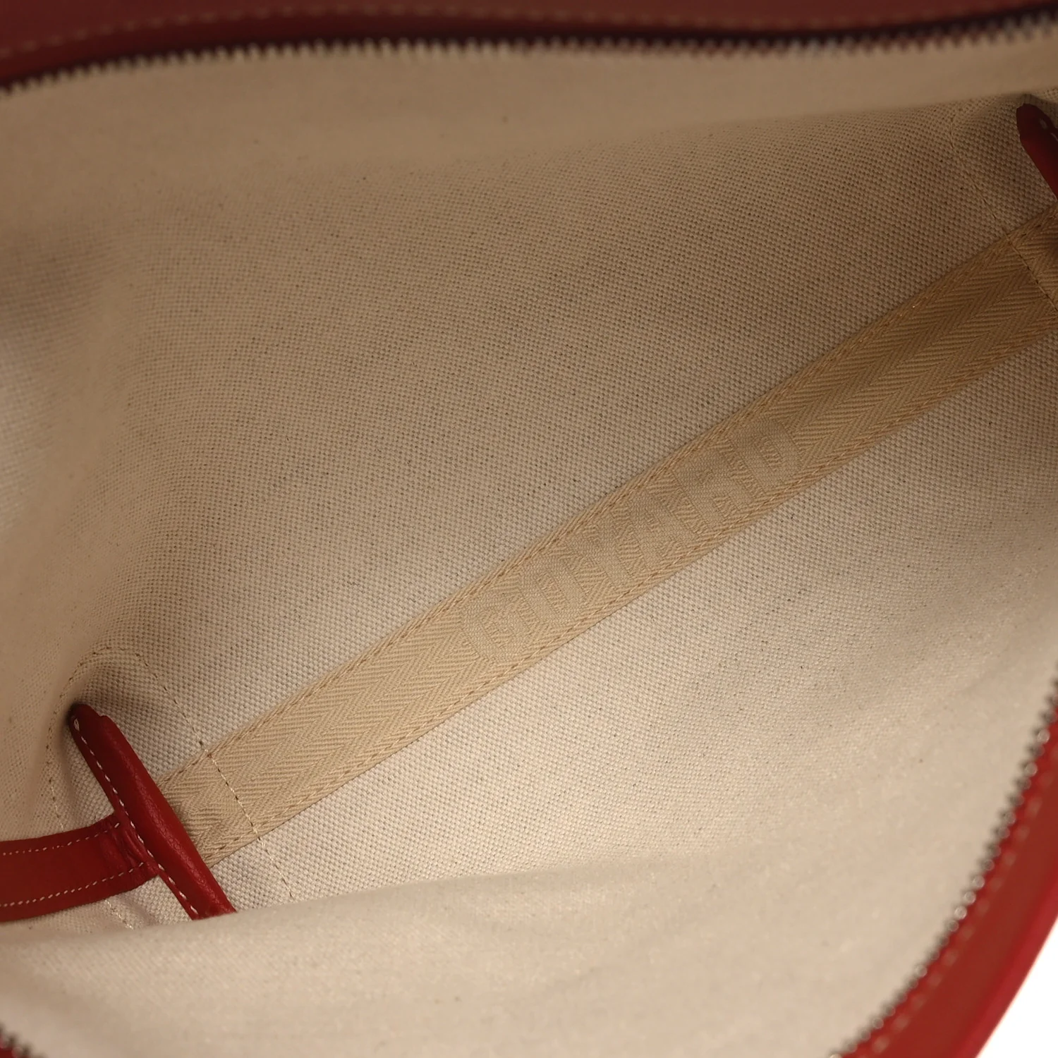 Goyardine Conti Pouch Red - Image 5