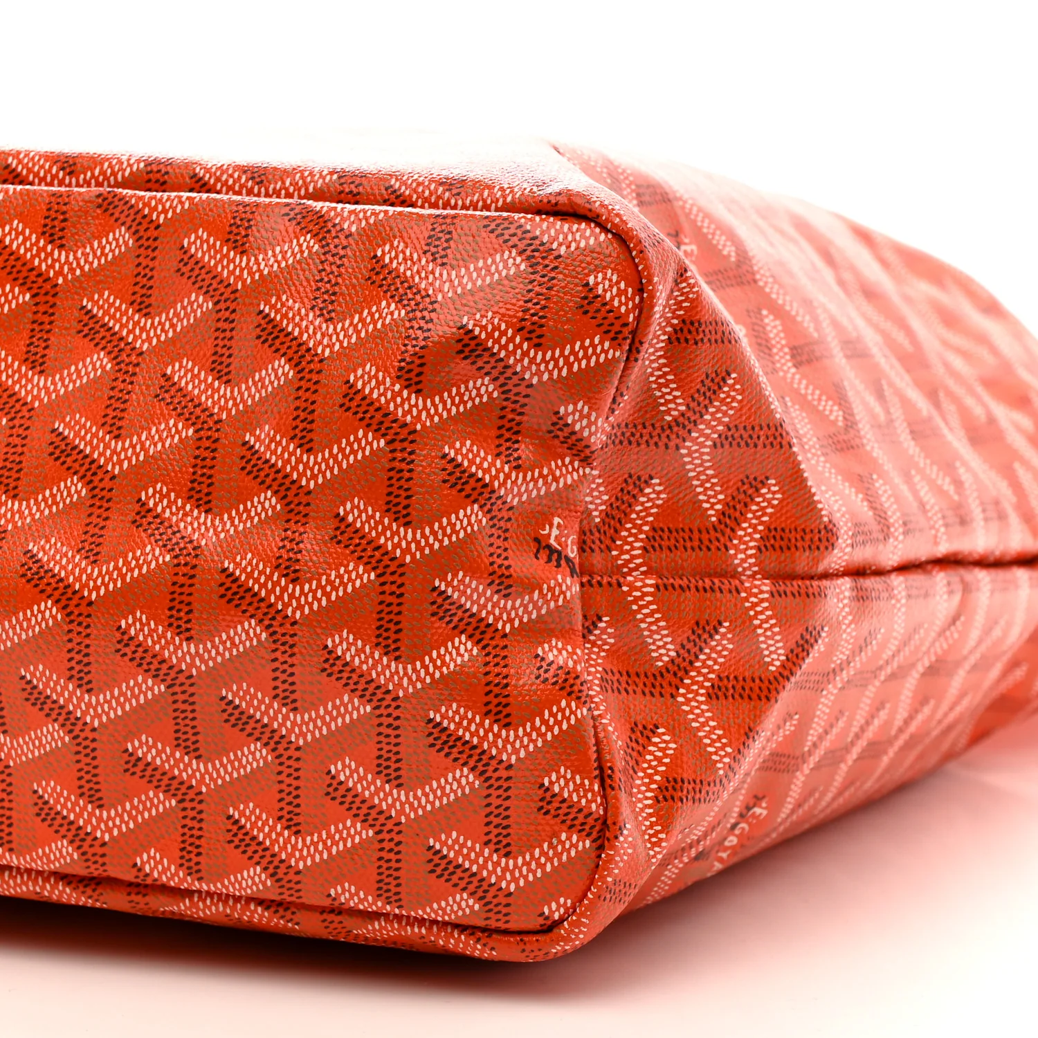 Goyardine Fidji Zip Hobo Orange - Image 10