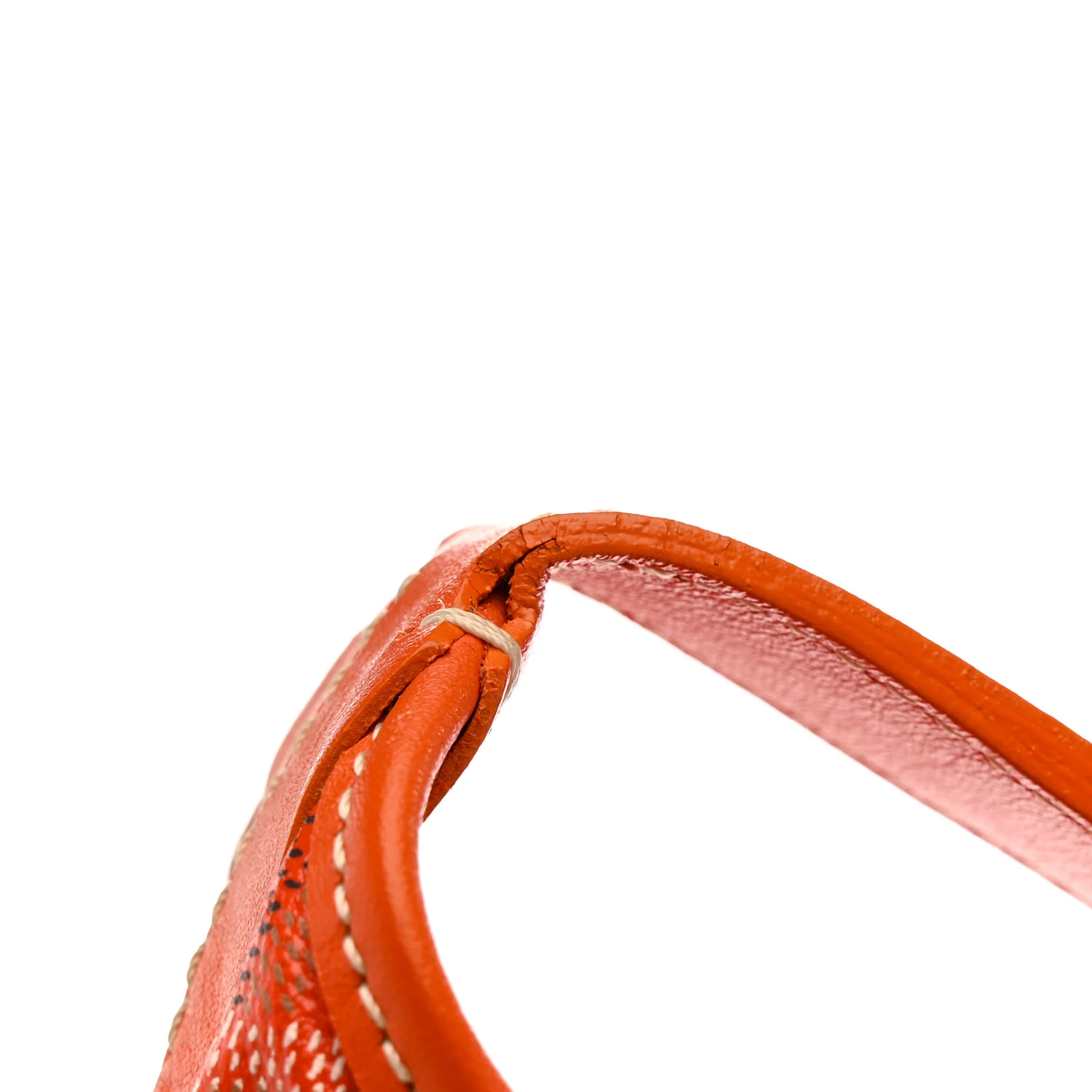 Goyardine Fidji Zip Hobo Orange - Image 13