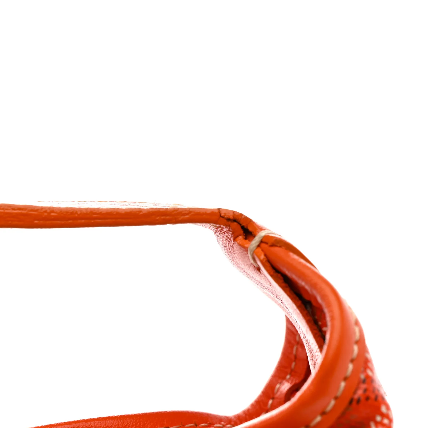 Goyardine Fidji Zip Hobo Orange - Image 15