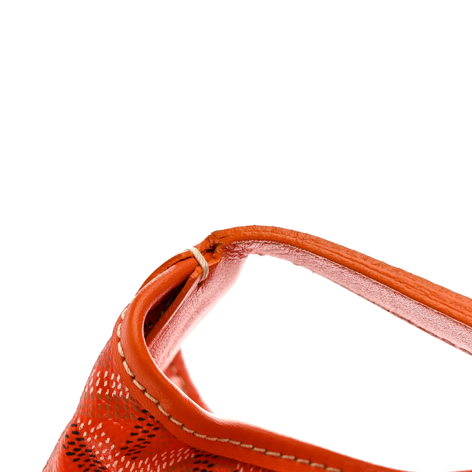 Goyardine Fidji Zip Hobo Orange - Image 16