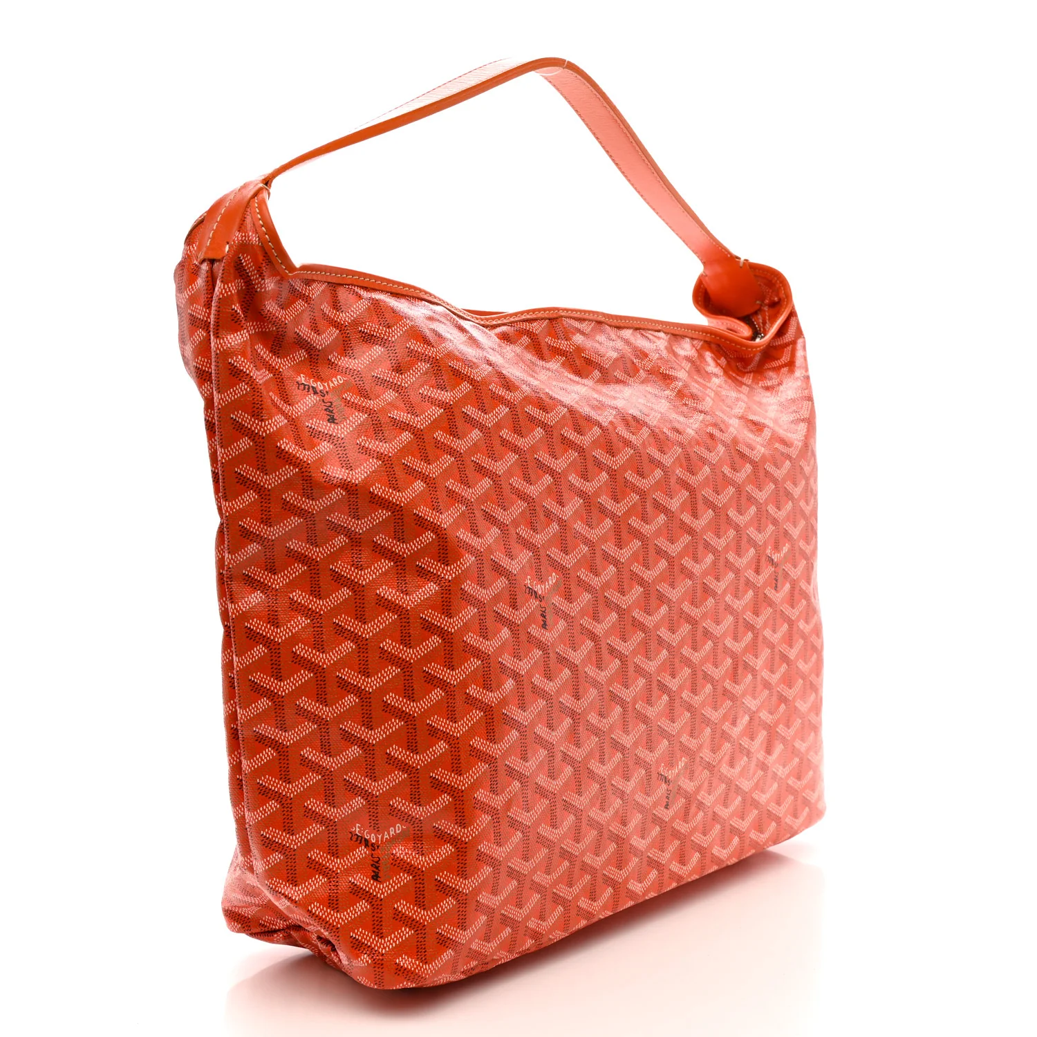 Goyardine Fidji Zip Hobo Orange - Image 2