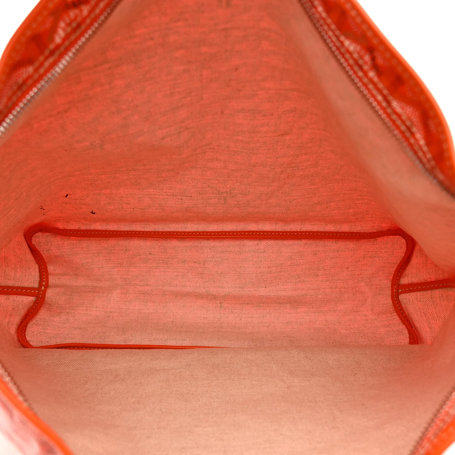 Goyardine Fidji Zip Hobo Orange - Image 5