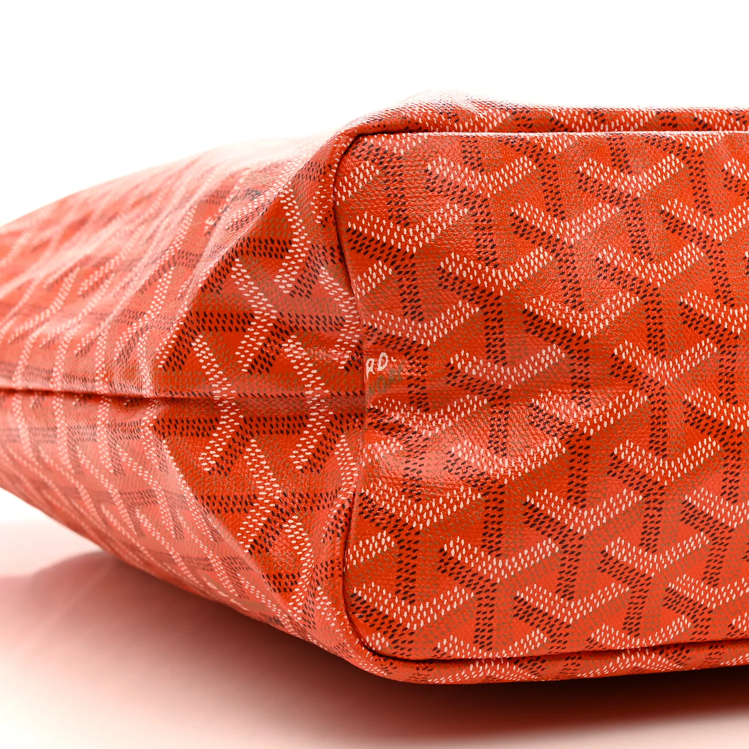 Goyardine Fidji Zip Hobo Orange - Image 9