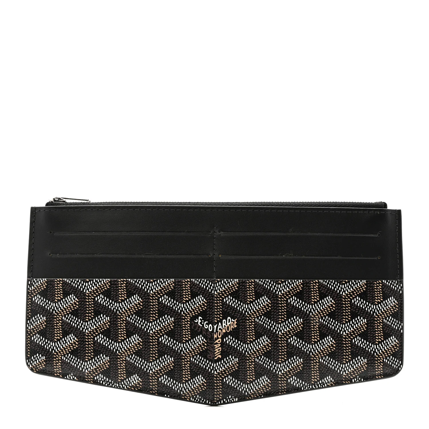 Goyardine Insert Louise Wallet Black
