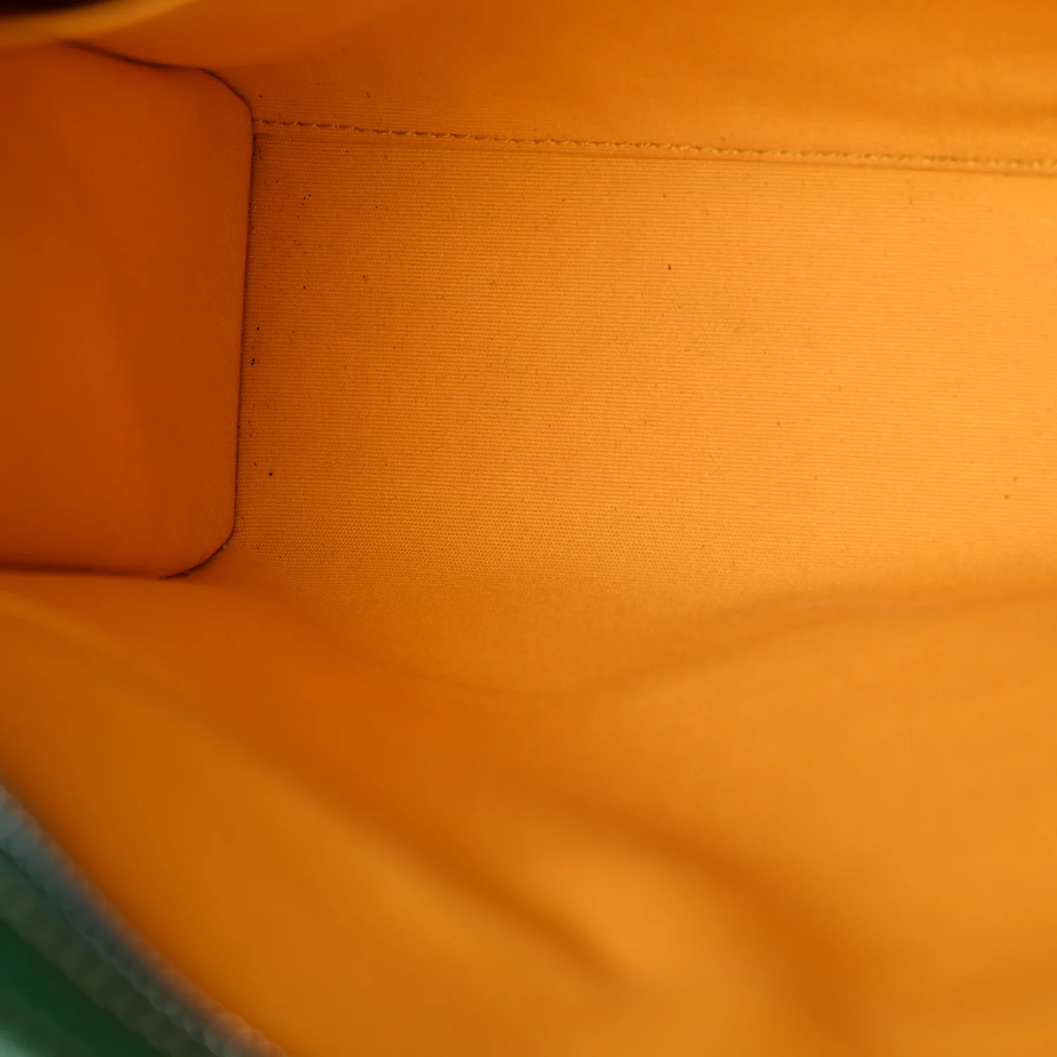 Goyardine Jouvence Toiletry Pouch Green - Image 9