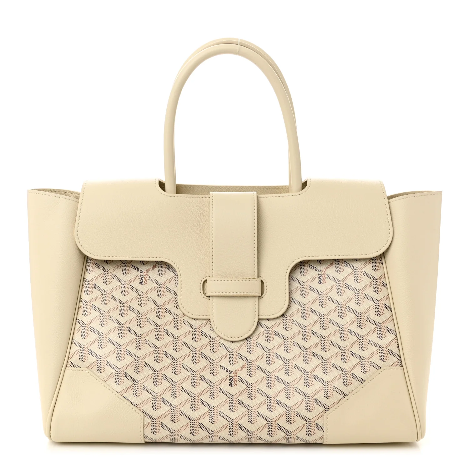 Goyardine Le Jardin Saigon Tote White