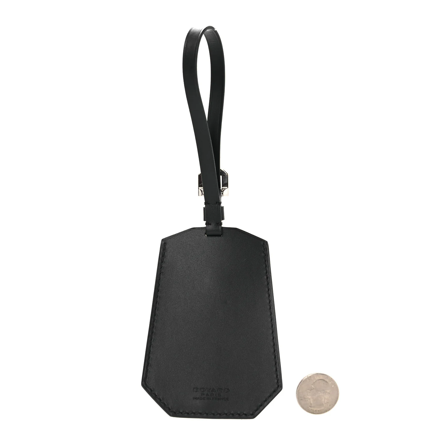 Goyardine Luggage Tag Black - Image 2