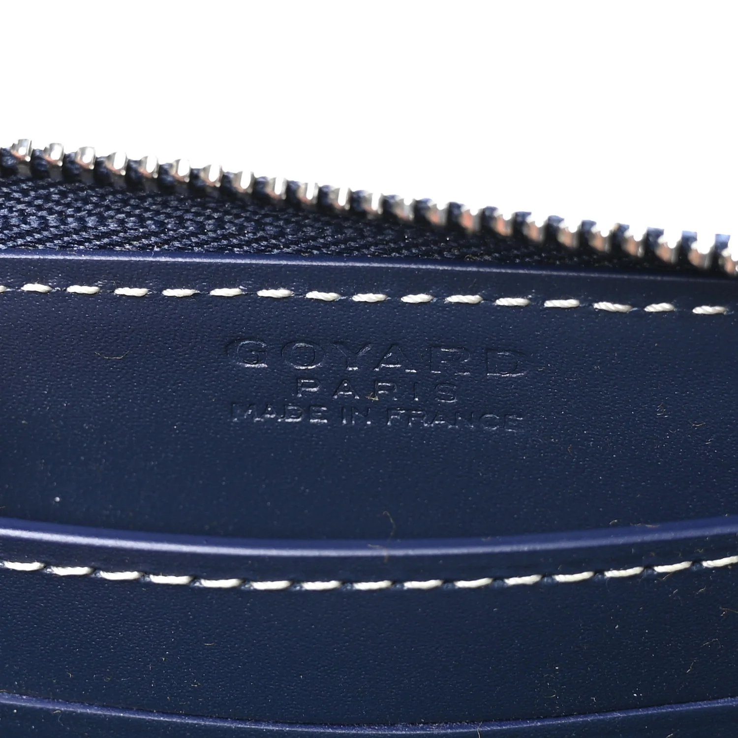 Goyardine Matignon PM Wallet Navy - Image 6