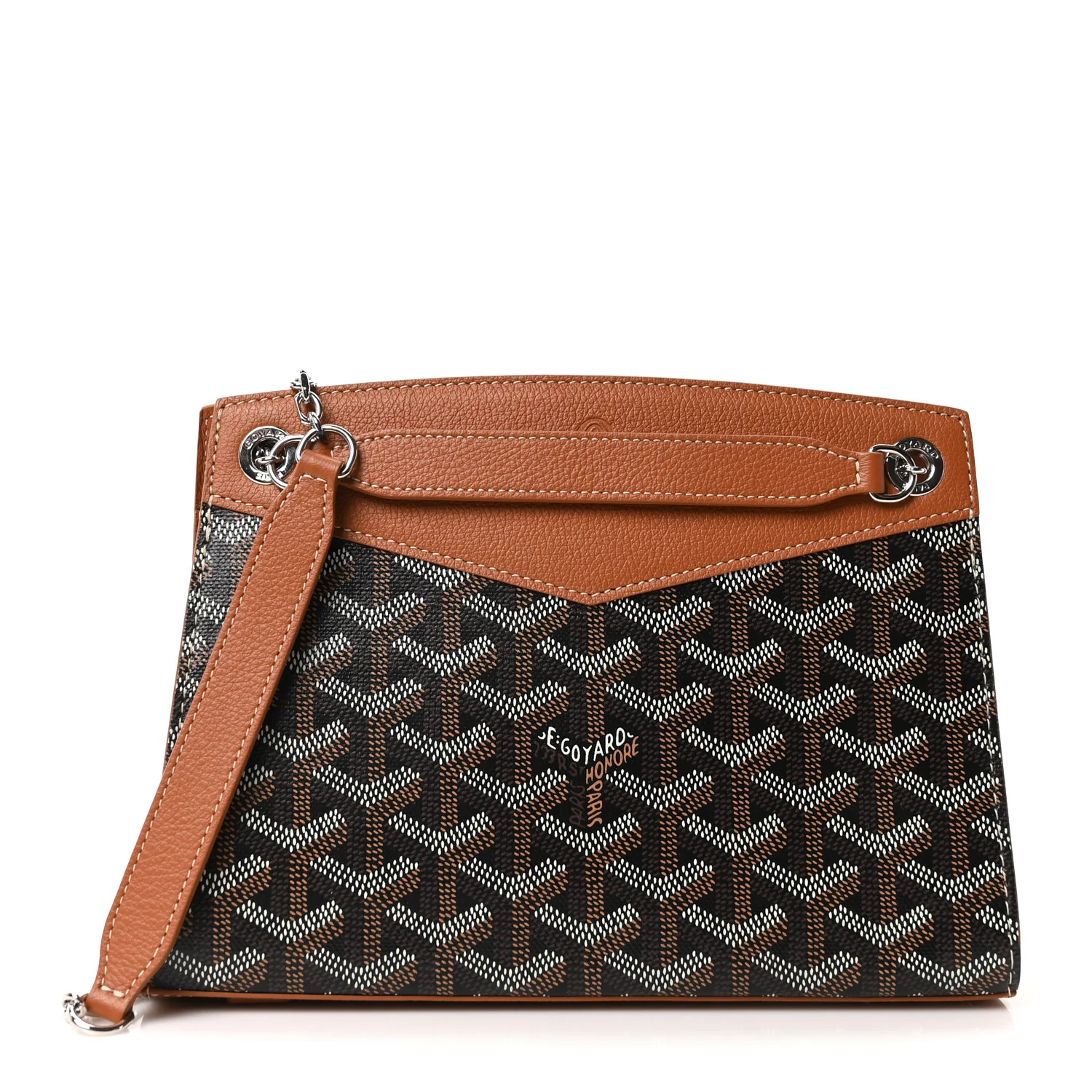 Goyardine Mini Rouette Structure Black Tan - Image 2