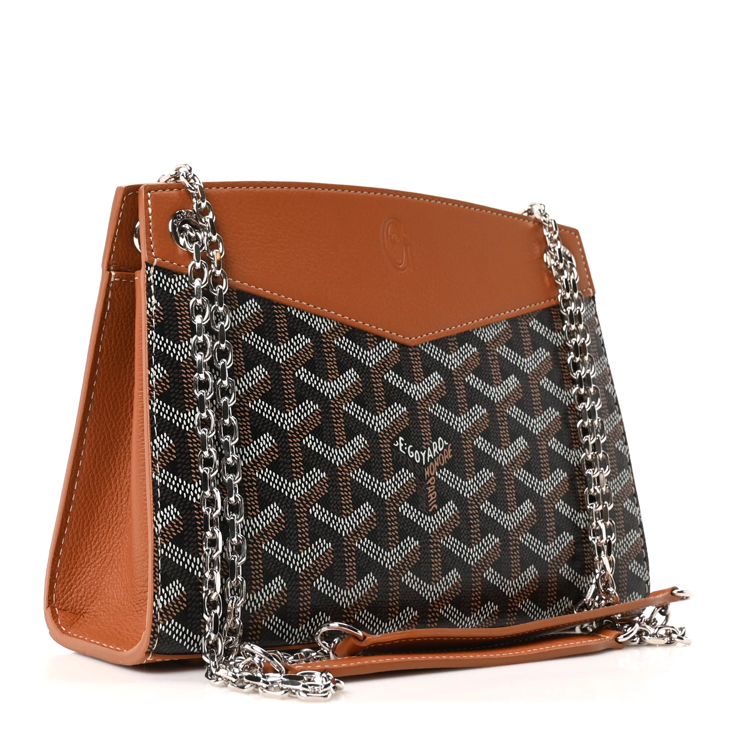 Goyardine Mini Rouette Structure Black Tan - Image 4