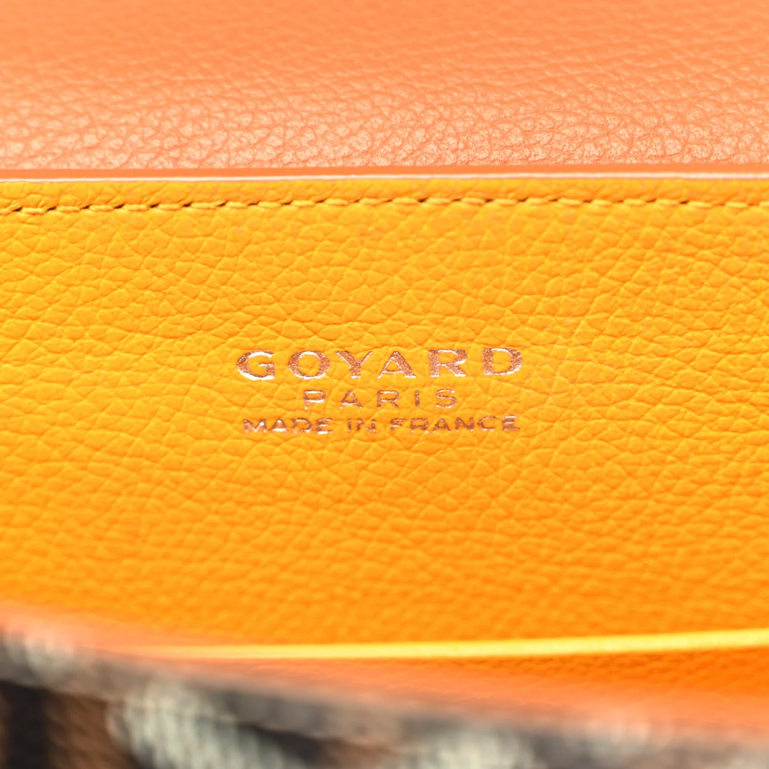 Goyardine Mini Saigon Black Gold - Image 6