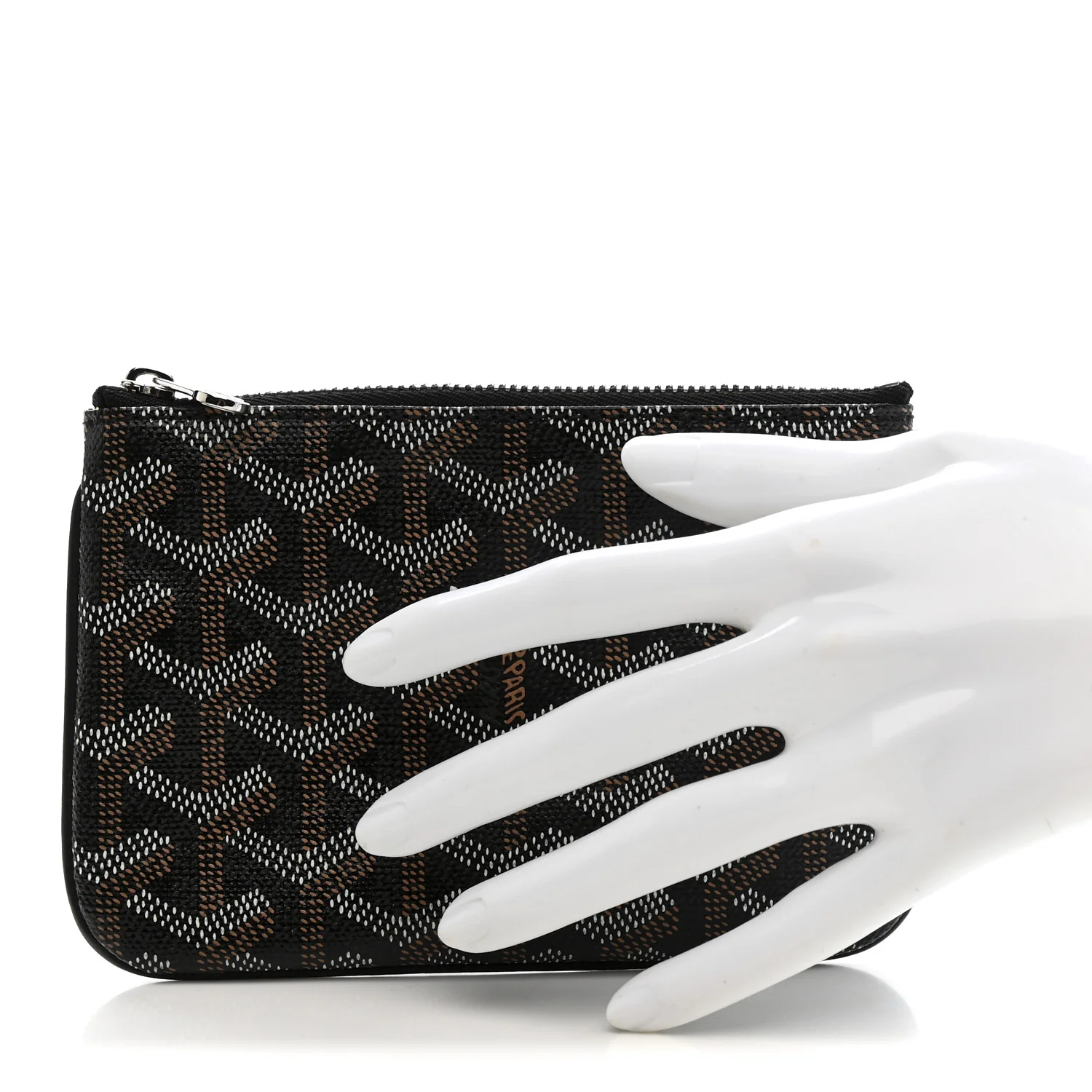 Goyardine Mini Senat Pochette Black Gold - Image 2