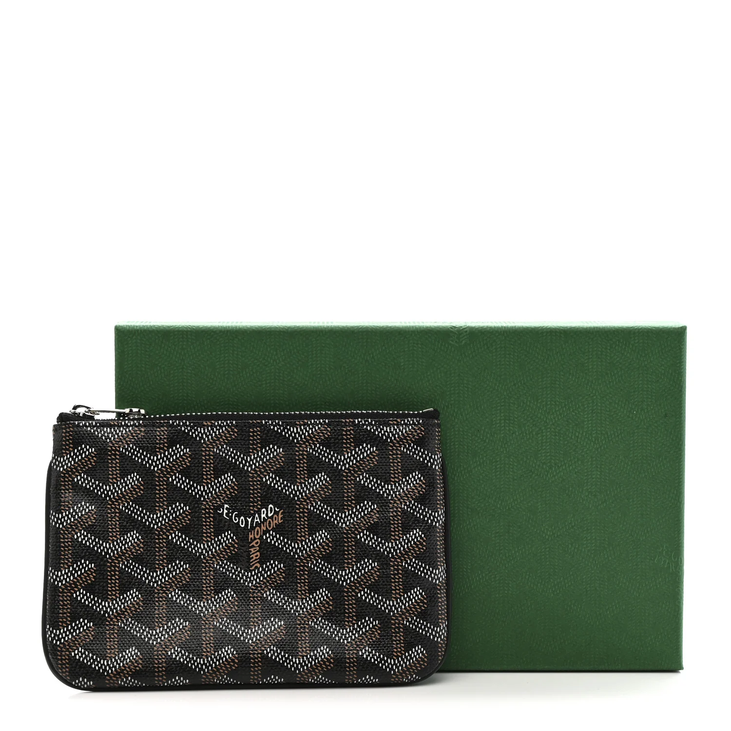 Goyardine Mini Senat Pochette Black Gold - Image 8