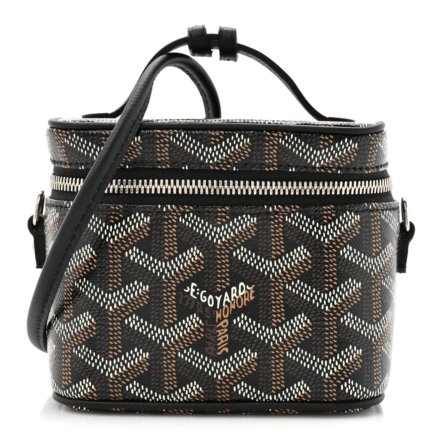Goyardine Muse Nano Vanity Case Black