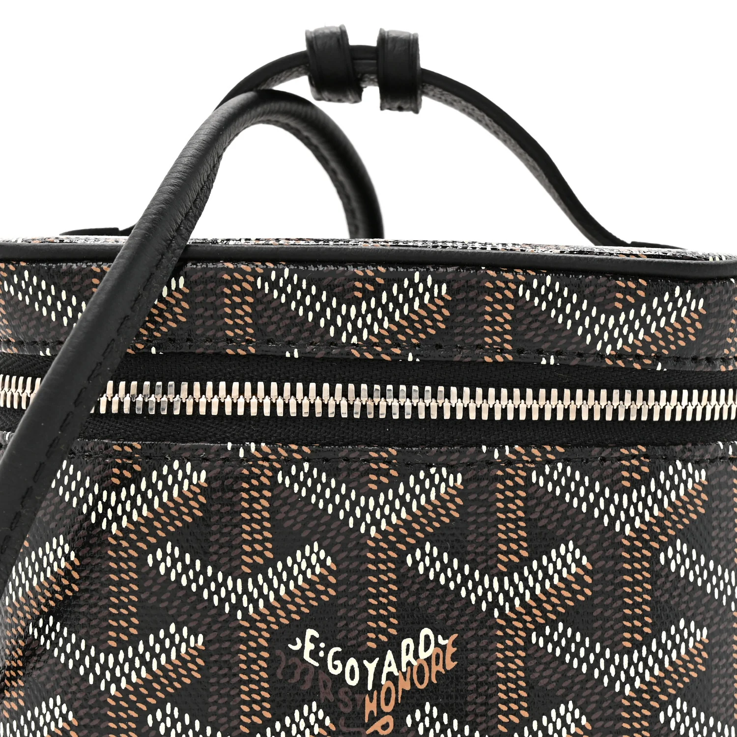 Goyardine Muse Nano Vanity Case Black - Image 7