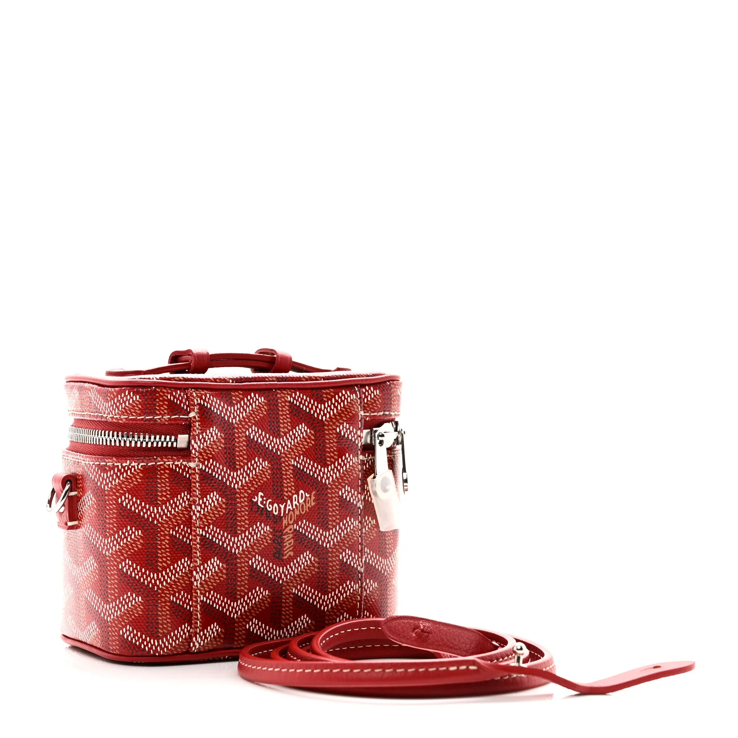 Goyardine Muse Nano Vanity Case Red - Image 2