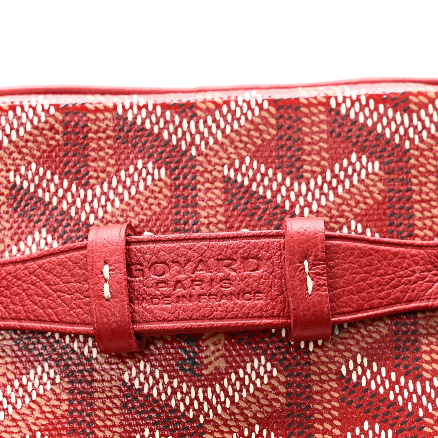 Goyardine Muse Nano Vanity Case Red - Image 5