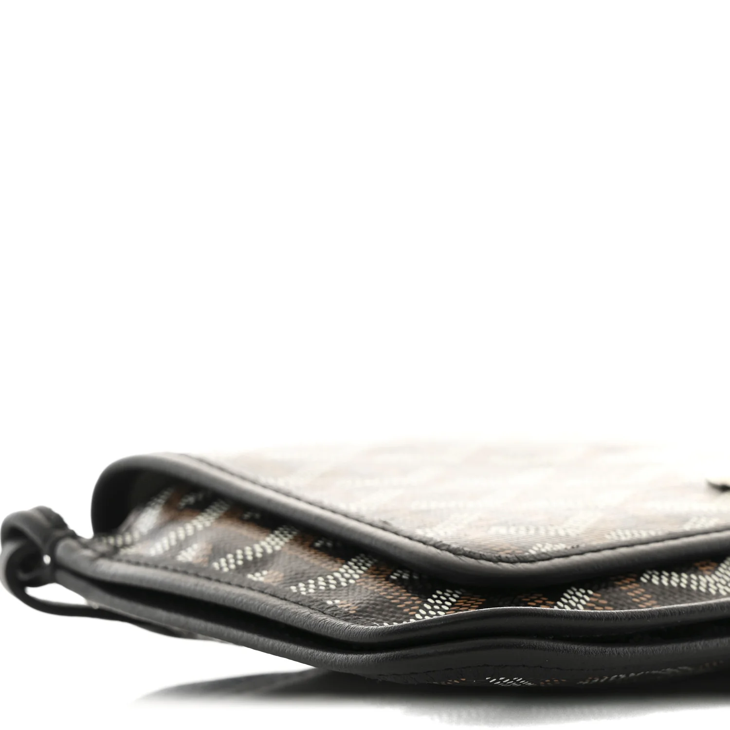 Goyardine Plumet Wallet Clutch Black - Image 10