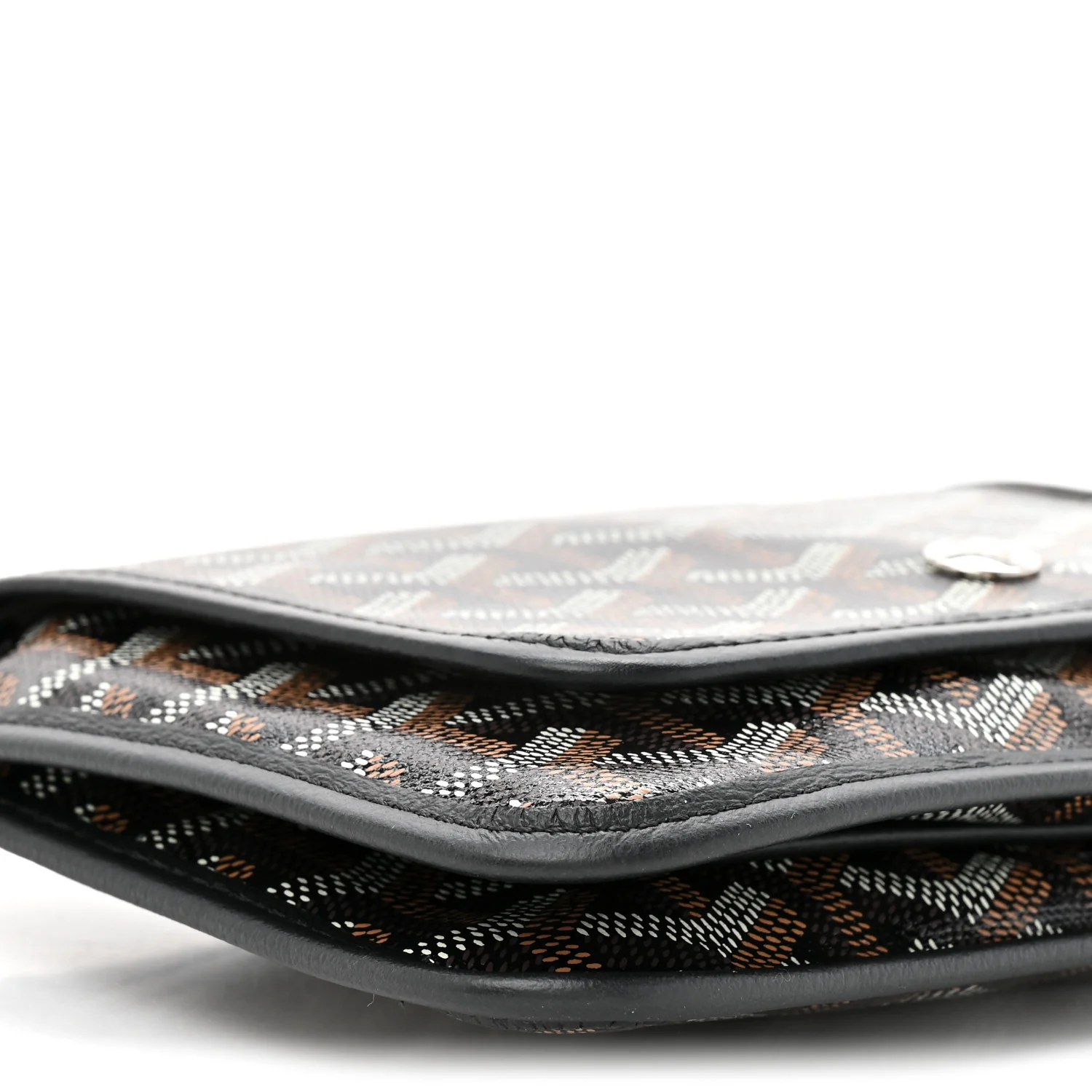 Goyardine Plumet Wallet Clutch Black - Image 10