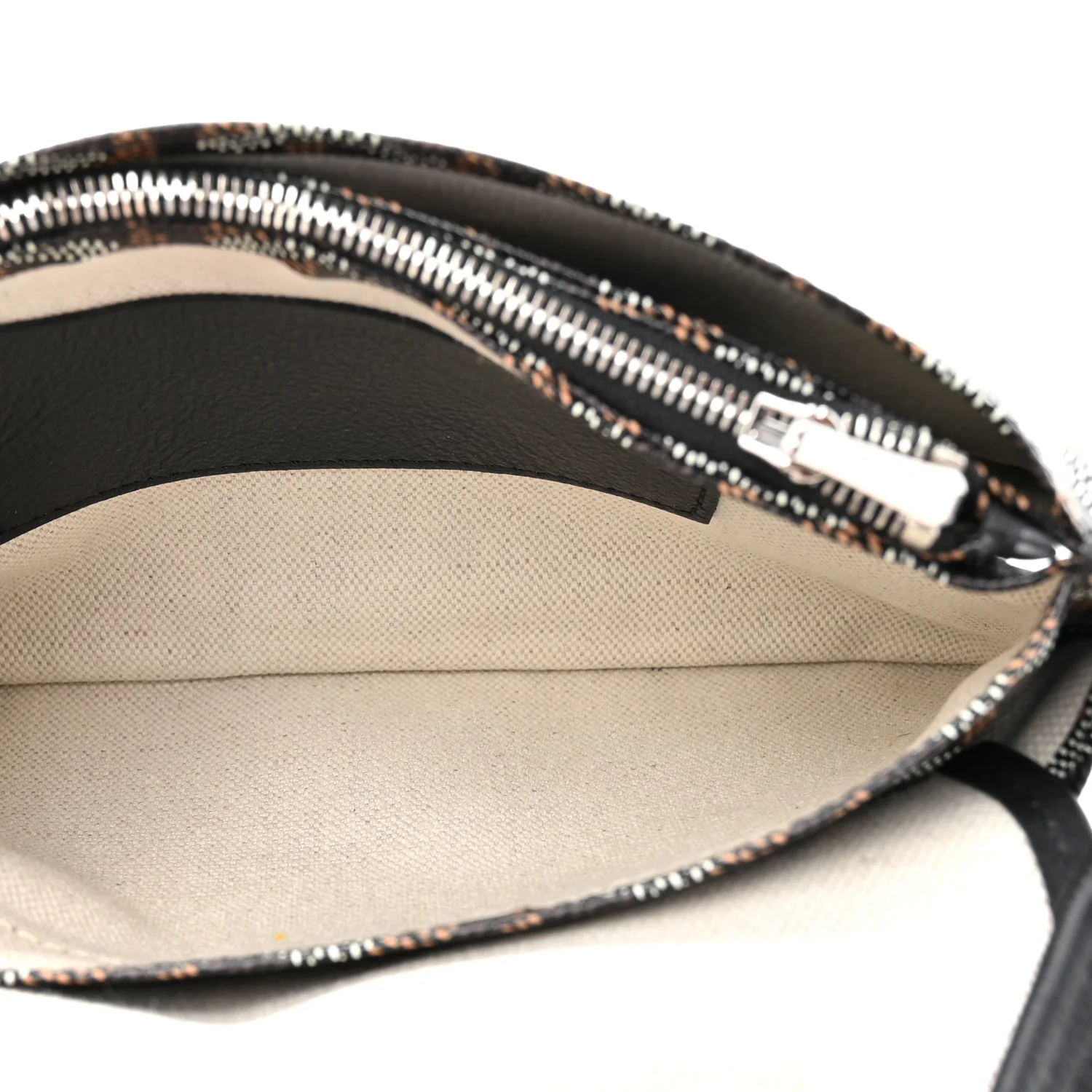 Goyardine Plumet Wallet Clutch Black - Image 5