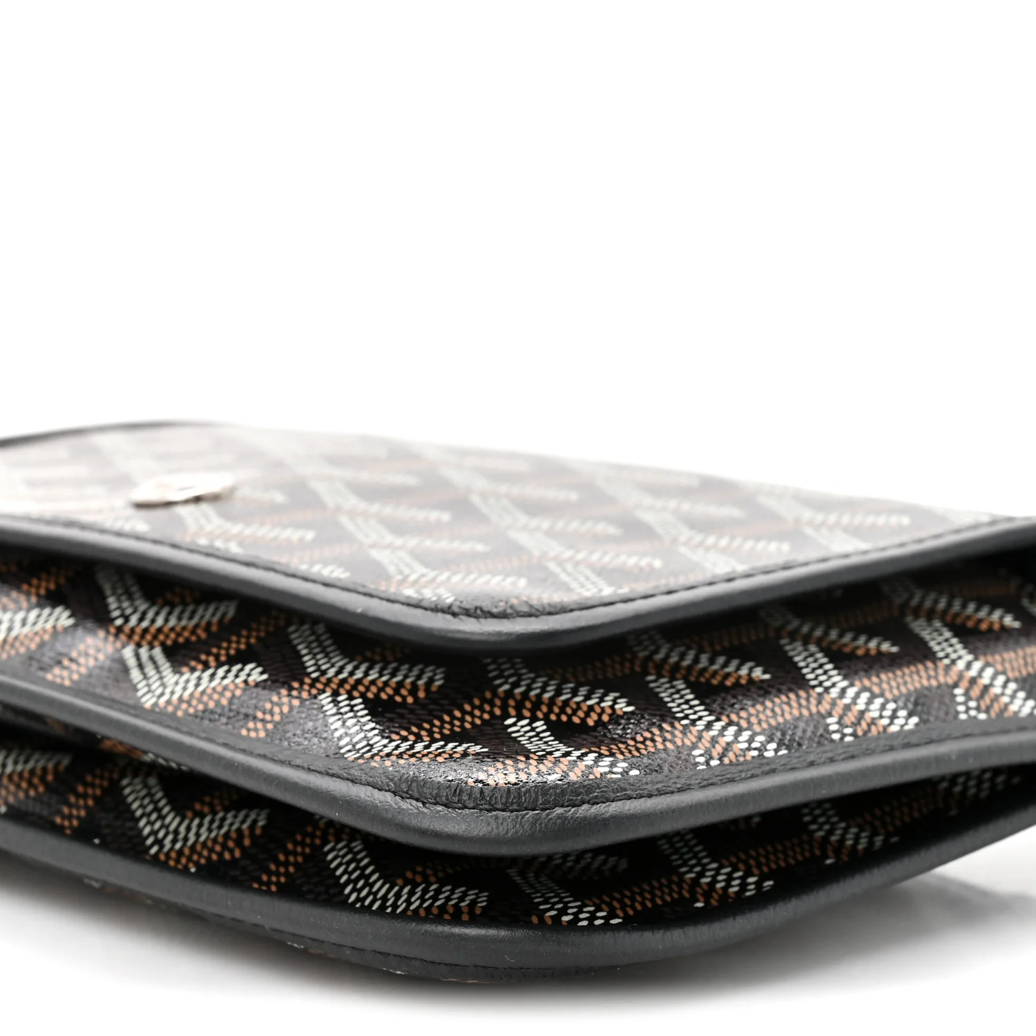 Goyardine Plumet Wallet Clutch Black - Image 9