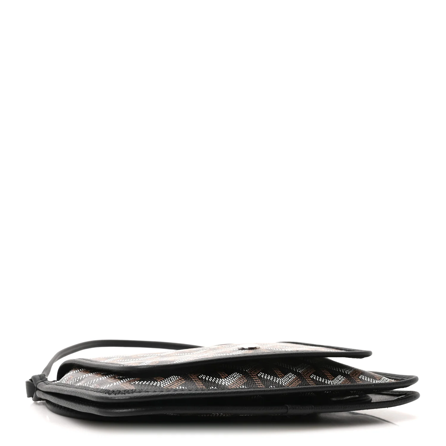 Goyardine Plumet Wallet Clutch Black - Image 4