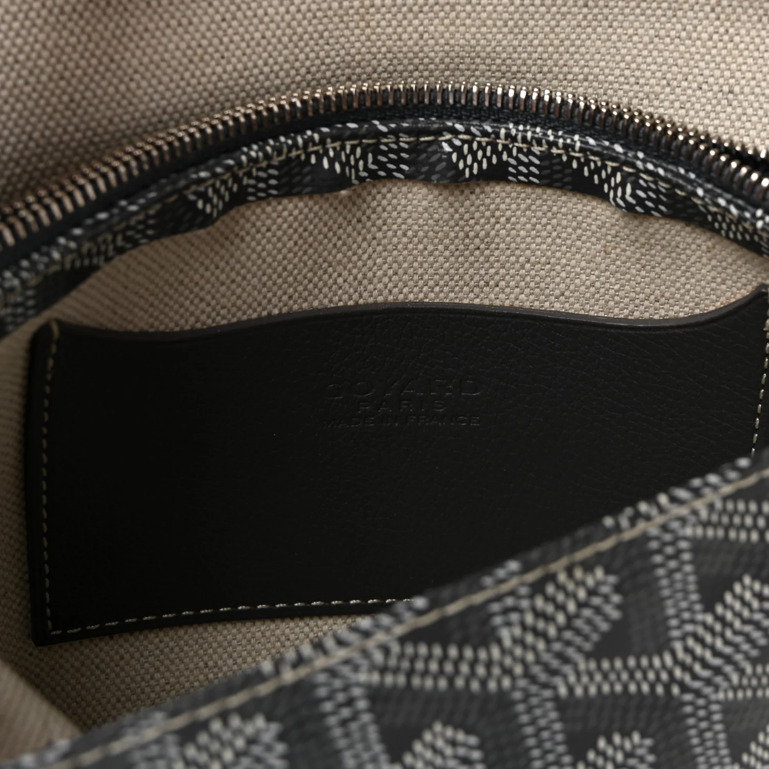 Goyardine Plumet Wallet Clutch Grey - Image 6