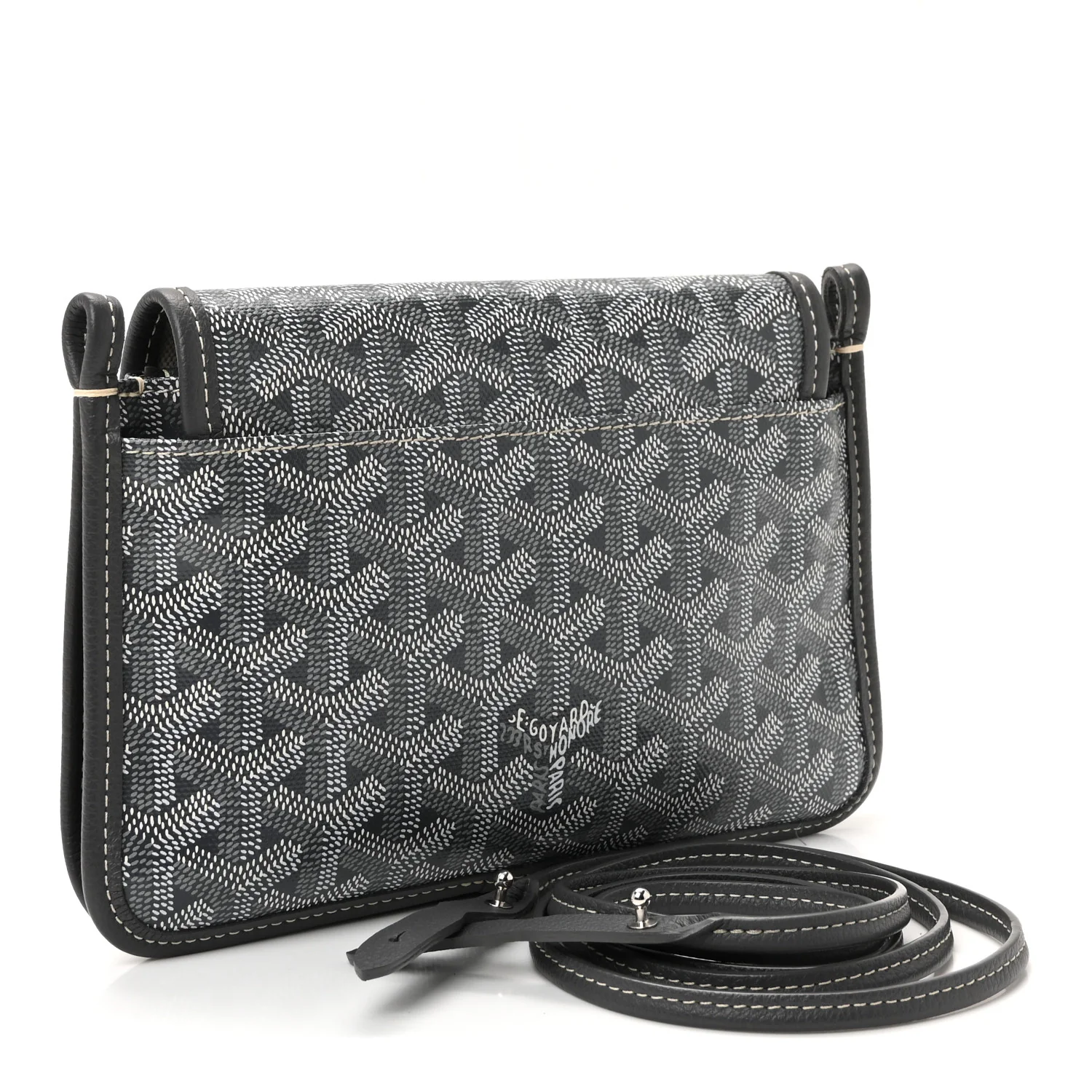 Goyardine Plumet Wallet Clutch Grey - Image 3