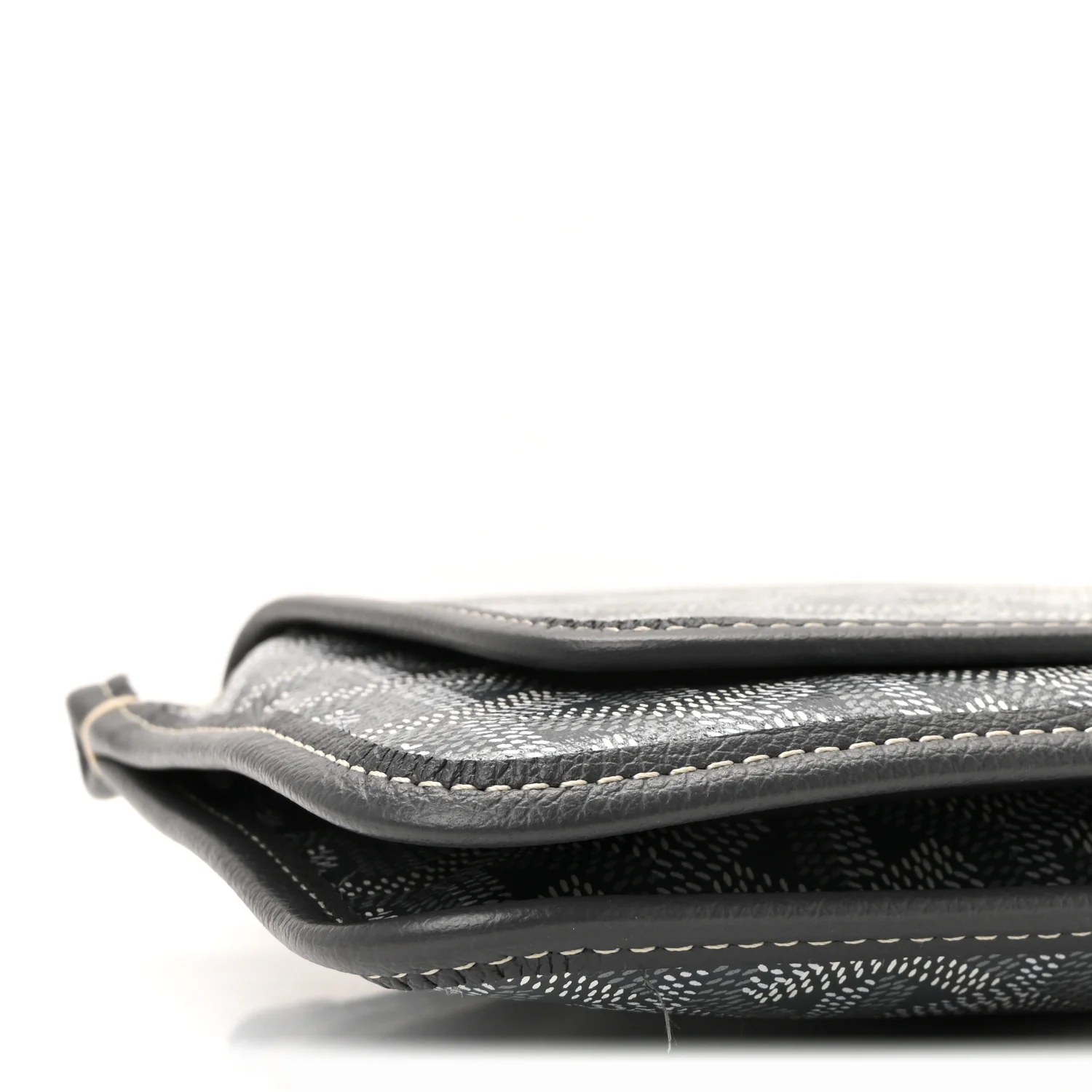 Goyardine Plumet Wallet Clutch Grey - Image 8