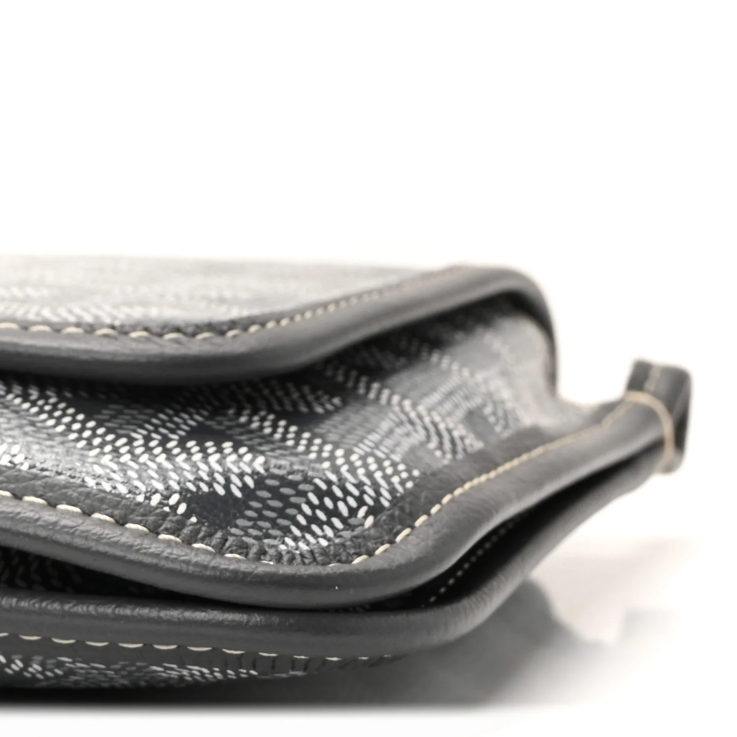 Goyardine Plumet Wallet Clutch Grey - Image 9