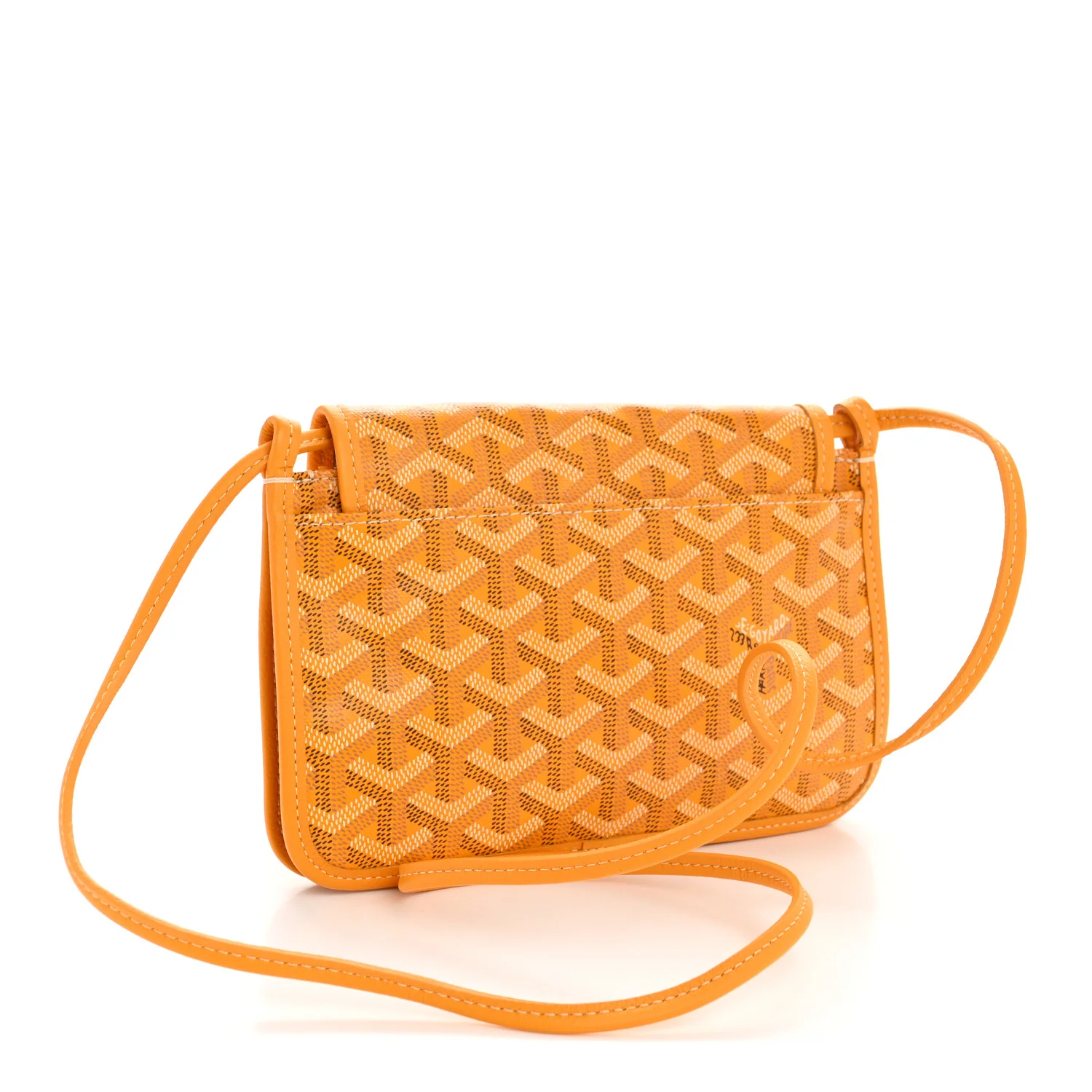 Goyardine Plumet Wallet Clutch Yellow - Image 3