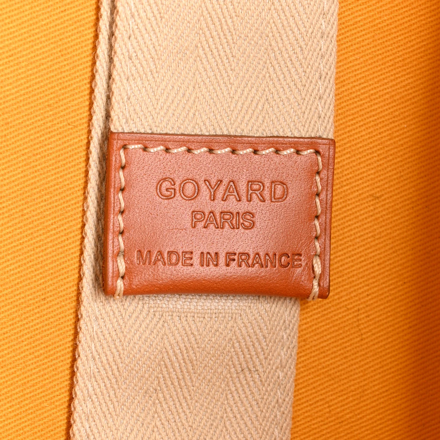 Goyardine Porte-Habits Garment Bag Black Gold - Image 9