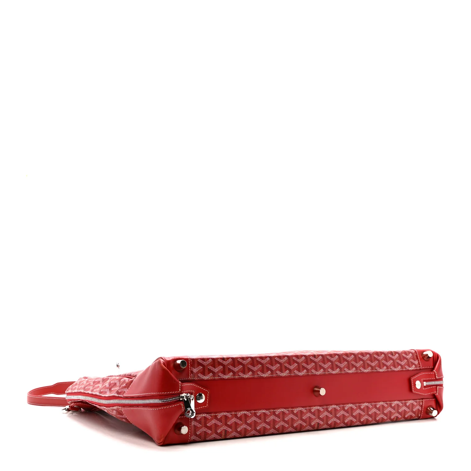 Goyardine Porte-Habits Garment Bag Red - Image 6