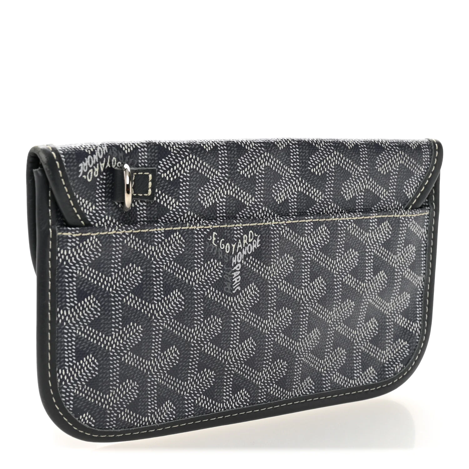 Goyardine Pouch Grey - Image 3