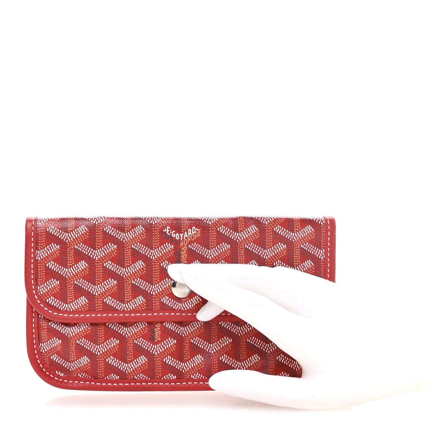 Goyardine Pouch Red - Image 2