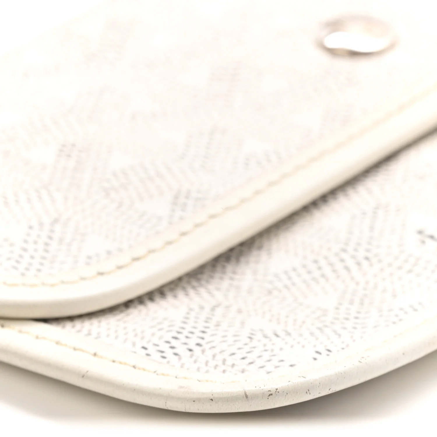 Goyardine Pouch White - Image 7