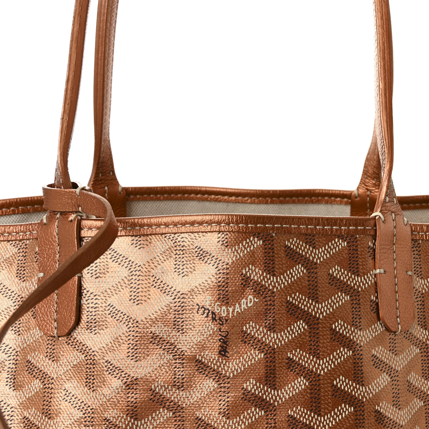 Goyardine Precious Metals Saint Louis PM Rose Gold - Image 7