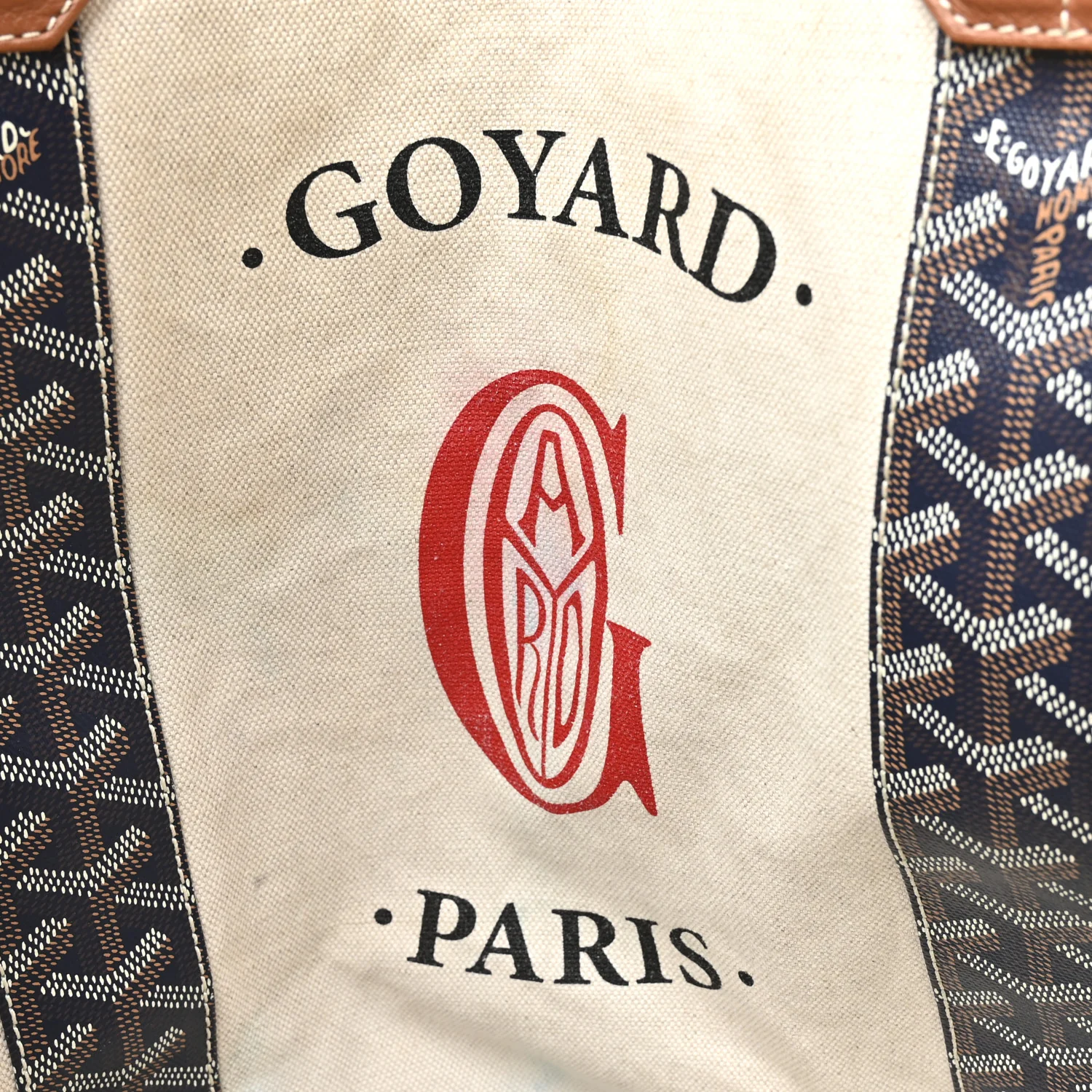 Goyardine Reversible Belharra Navy Gold - Image 9