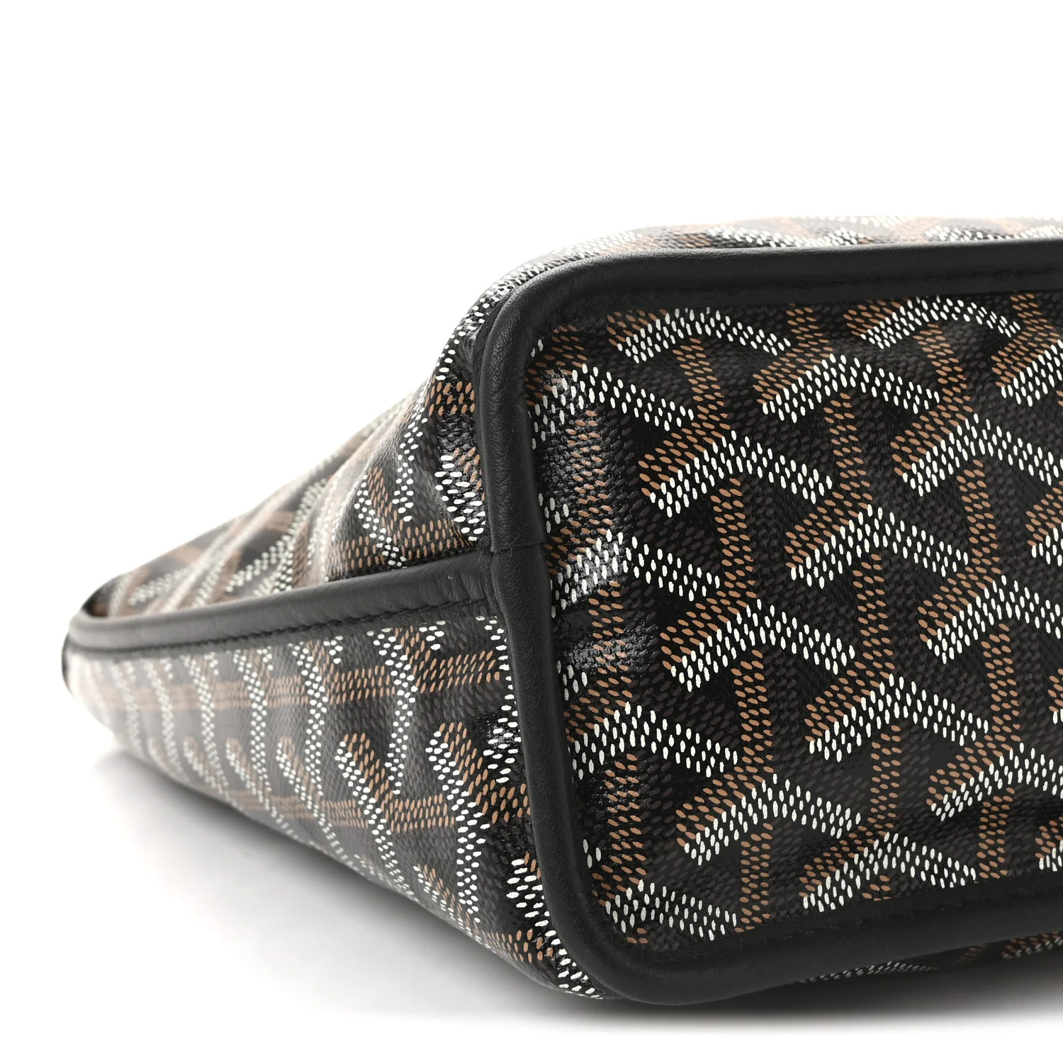 Goyardine Reversible Mini Anjou Black - Image 9