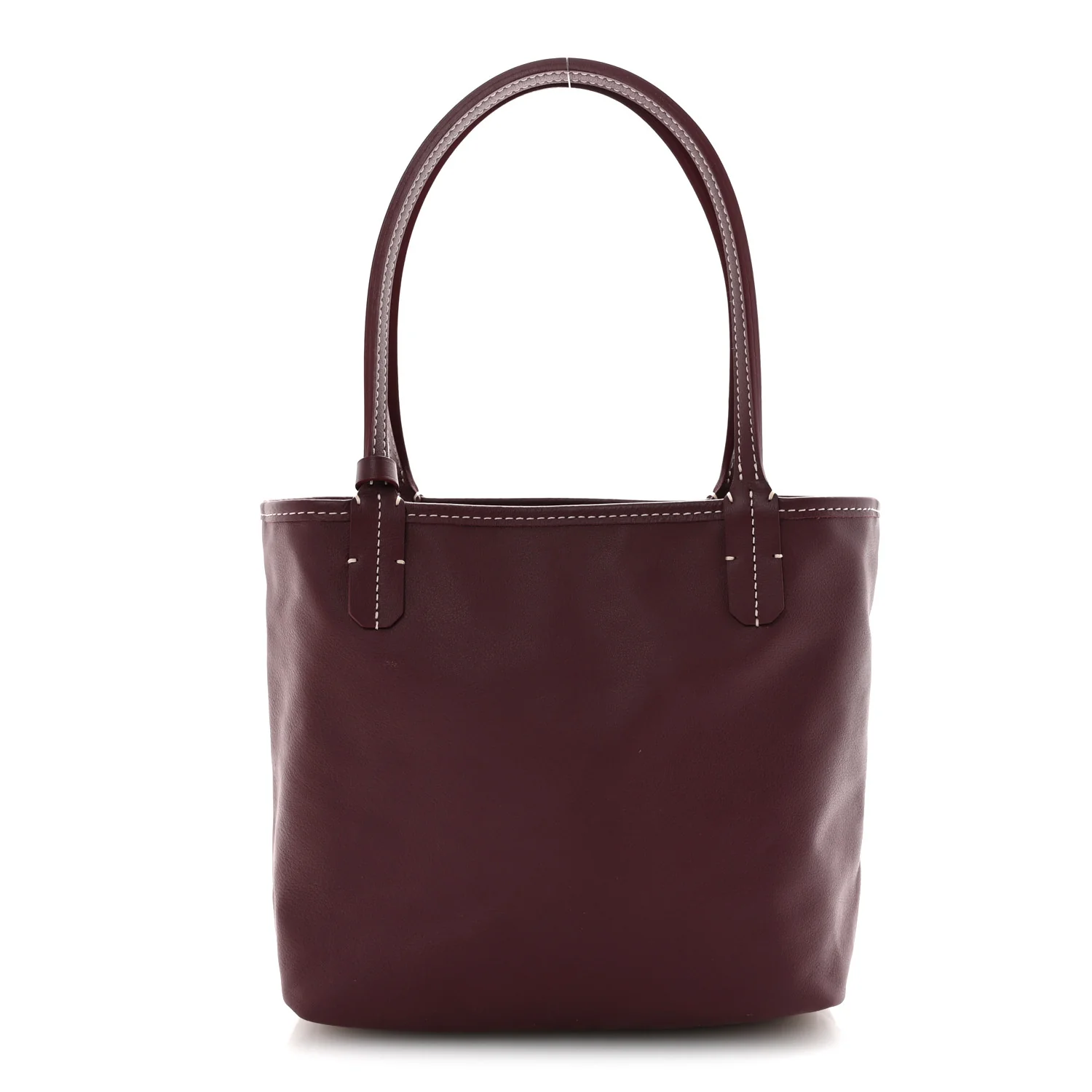 Goyardine Reversible Mini Anjou Burgundy - Image 4