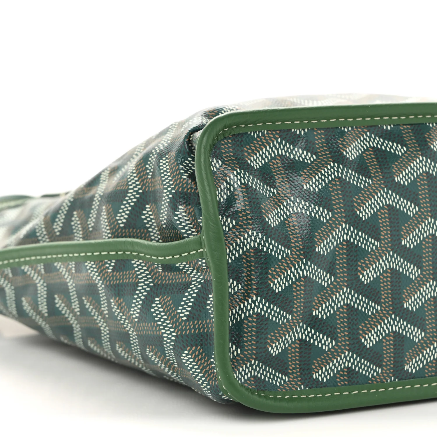 Goyardine Reversible Mini Anjou Green - Image 14