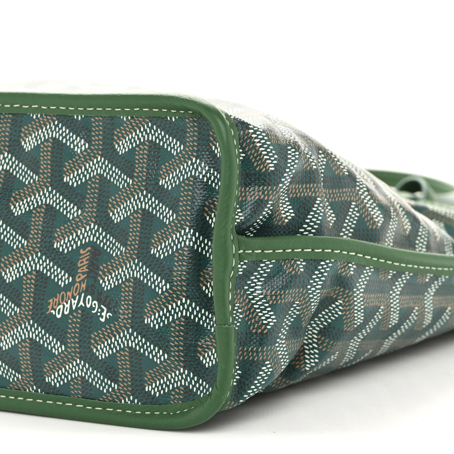 Goyardine Reversible Mini Anjou Green - Image 17