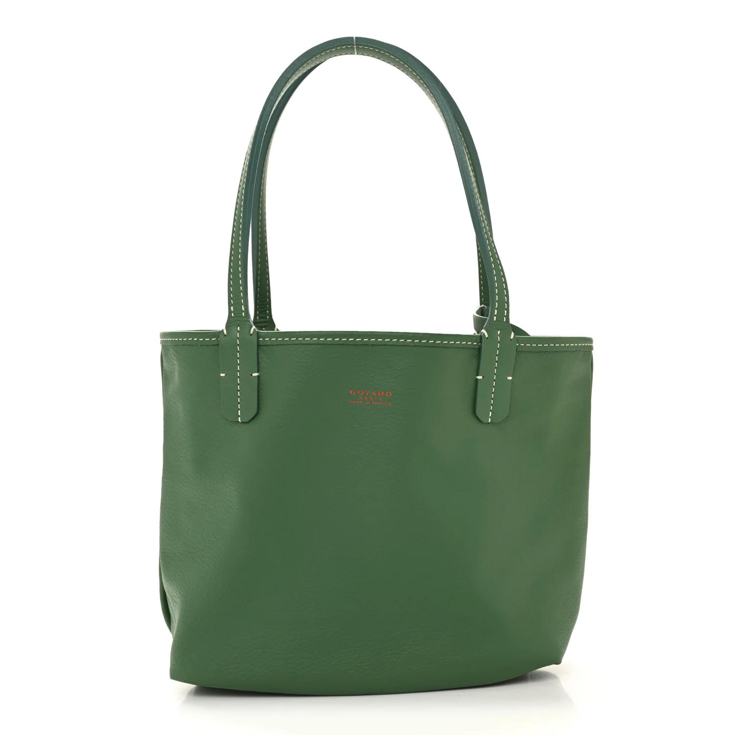 Goyardine Reversible Mini Anjou Green - Image 3
